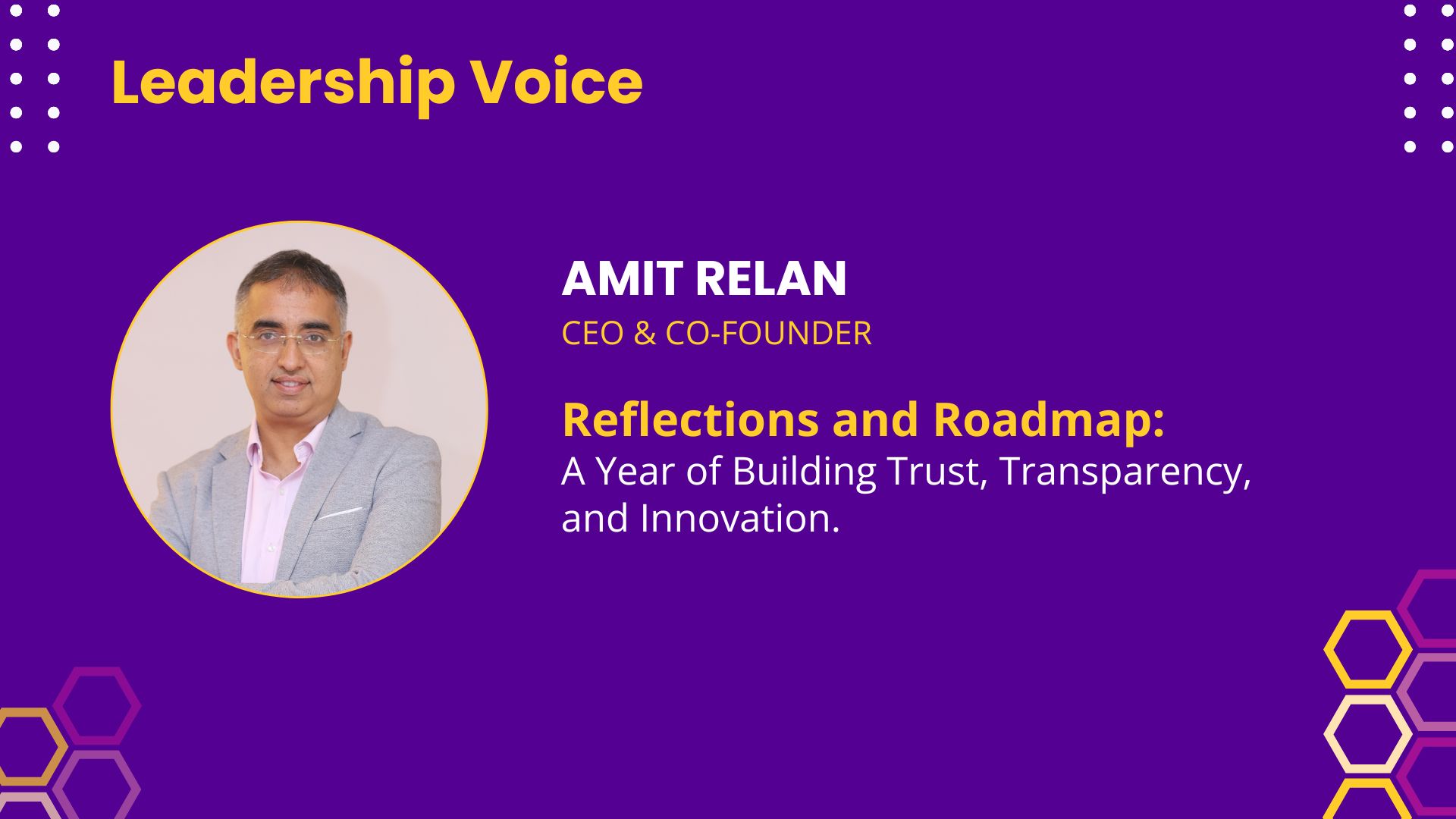 Reflections and Roadmap: A Year of Building Trust, Transparency, and Innovation